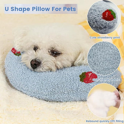 Cutated Dog Calming Pillow Dog Neck Pillow Cat