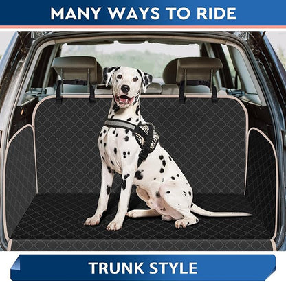Dog Car Seat Cover Dog Seat Cover for Back Seat Scratch Prevention Dog Hammock Protects Against Dirt Dog Seat Covers for Cars Fits for Small SUVs and Trucks 60"x 64"