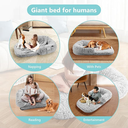 Dog Bed for Humans 70.8" x 43.3" x 11.8"