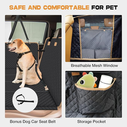 Dog Car Seat Cover for Back Seat