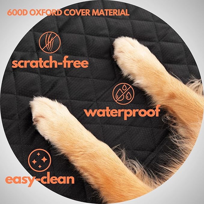 Back Seat Extender for Dogs 270lbs)