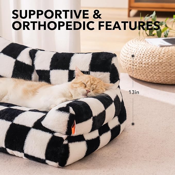 Pet Bed for Medium Small Cats and Dogs
