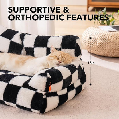 Pet Bed for Medium Small Cats and Dogs