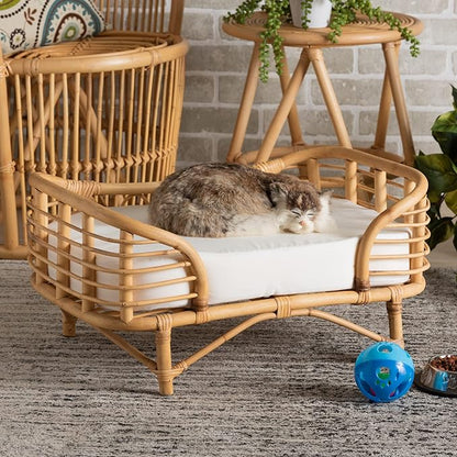 bali & pari Malino Modern Bohemian Natural Rattan