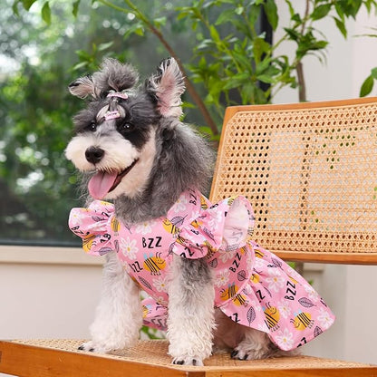 CuteBone Dog Dress Princess Puppy Birthday Dresses FX08L