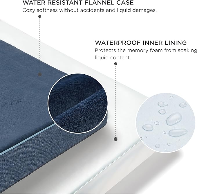 Bedsure Memory Foam Extra Large Plus Dog Bed