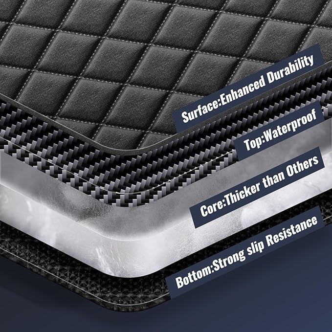 Waterproof Dog Car Seat Cover for Back Seat: Suitable for Small and Large Dogs