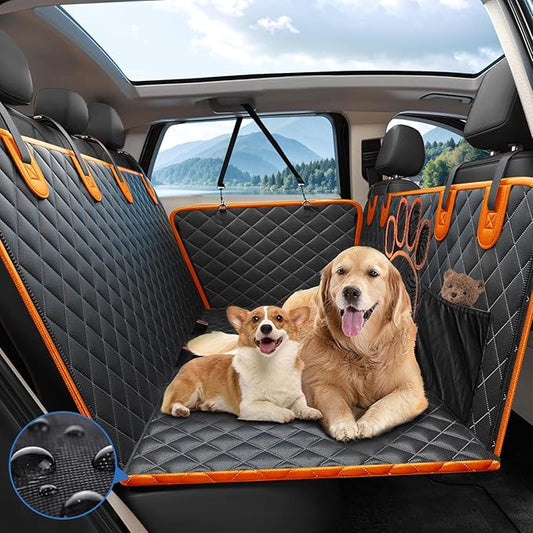 2024 Upgraded Dog Car Seat Cover 480lbs), Supports 4 Dogs