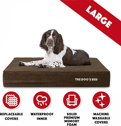 The Dog’s Bed Orthopedic Memory Foam Dog Bed 40x25, Pain