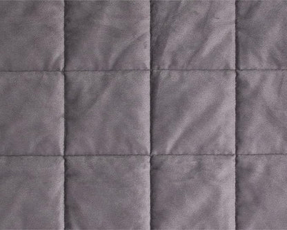 Gravity Premium Original Weighted Dog Blanket, Calming, Relaxation & Anxiety Relief for Pets, Comfortable & Cozy Blanket for Anxious Dogs, Washable, Grey, Medium, 40 x 32 in, 4 lbs