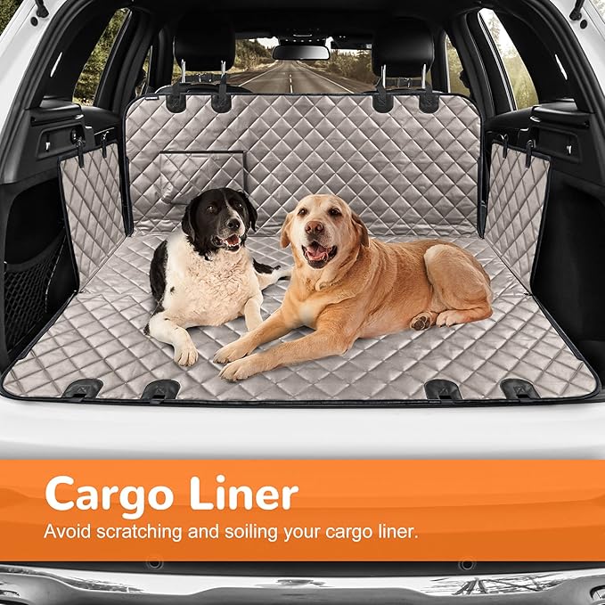 URPOWER Dog Seat Cover Car for Pets 100% 600D Heavy