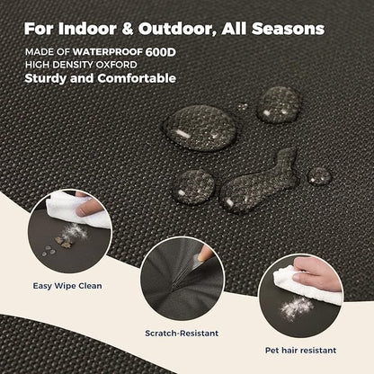 Miguel Waterproof Outdoor Dog Bed for Medium Small Dogs 35 inches