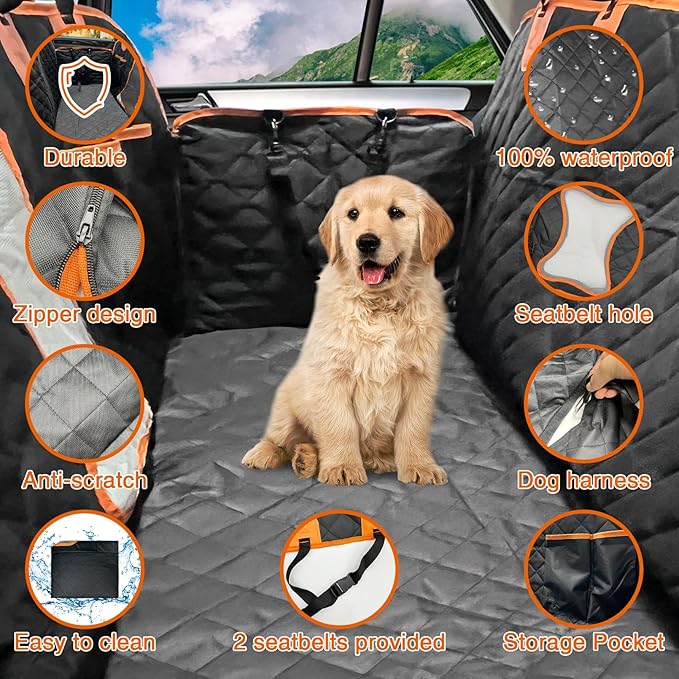 Tfwadmx Back Seat Extender for Dogs