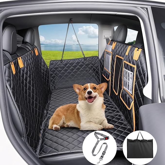 Dog Car Seat Cover for Back Seat