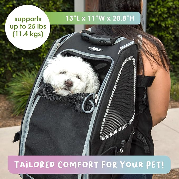 Petique 5-in-1 PET Carrier 25LBS -