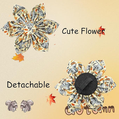 Elegant little tail Fall Dog Collar