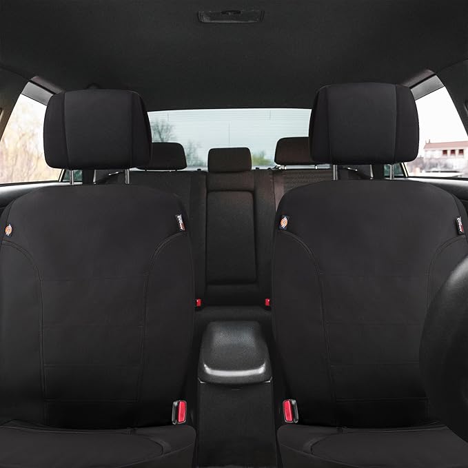 DICKIES 2-Piece Dual-Protection Seat Covers for Cars and SUVs