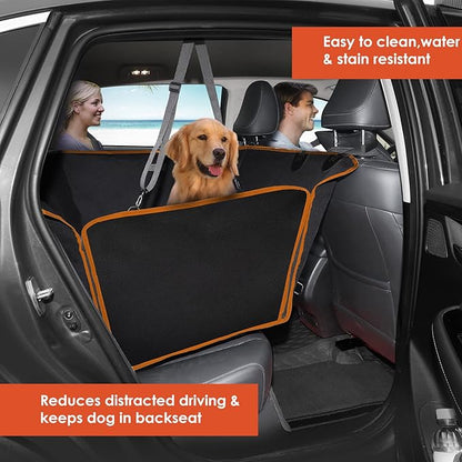 njnj Dog Car Seat Cover for Back Seat