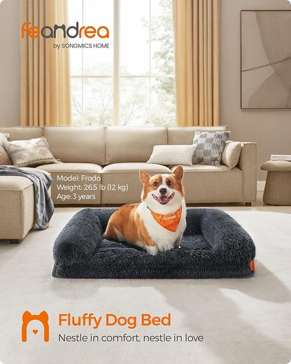 Feandrea Dog Bed 30 x 23 x 9 Inches, UPGW231G02