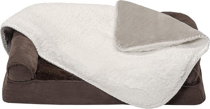 Furhaven Waterproof & Self-Warming Throw Blanket for Dogs & Indoor Cats