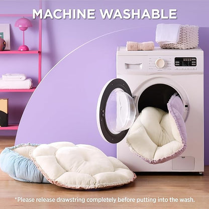 Lesure Dog beds for Small Dogs 25x25x8 Inches