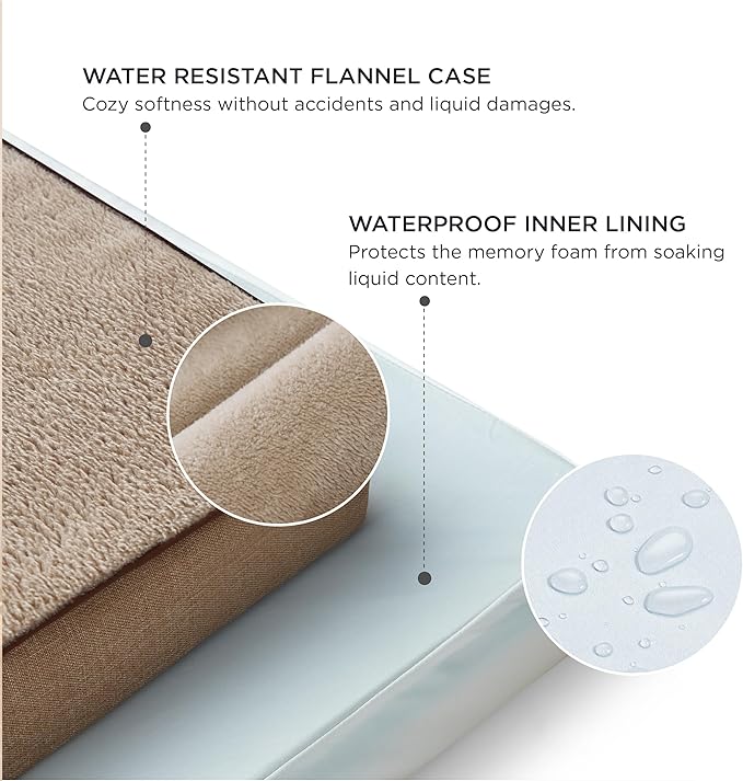 Bedsure Memory Foam Dog Bed for Extra Large Dogs