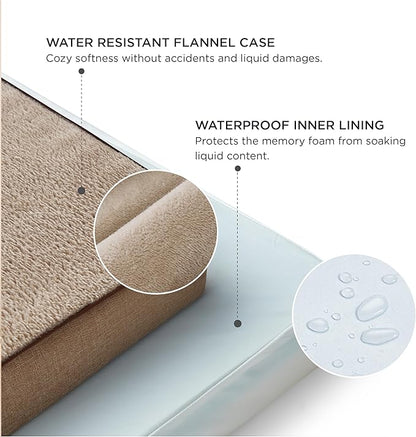 Bedsure Memory Foam Dog Bed for Extra Large Dogs