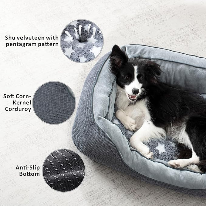 SIWA MARY Dog Beds for Medium Small Dogs