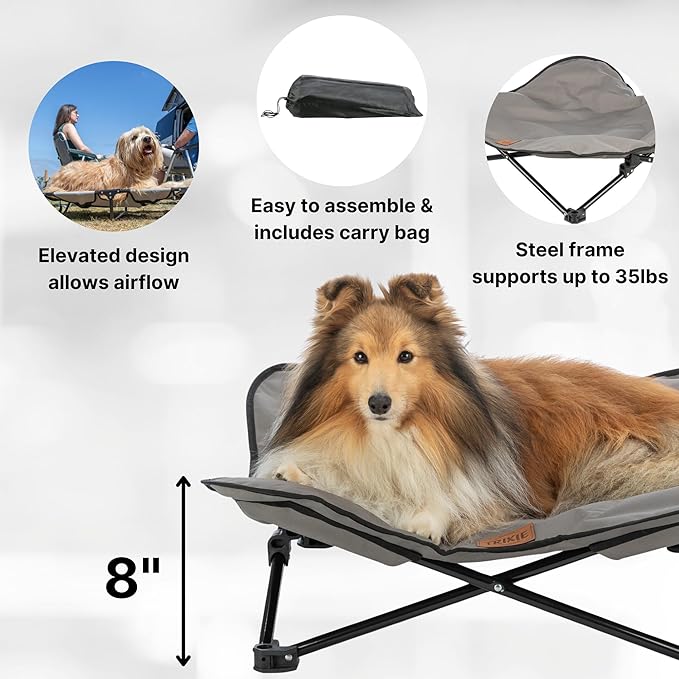 TRIXIE Camping Cot for Dogs