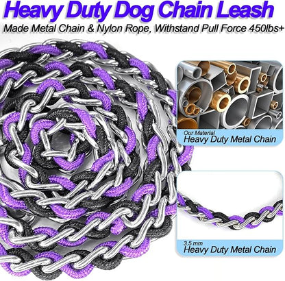 Dog Leash Rope Chain 6ft Heavy