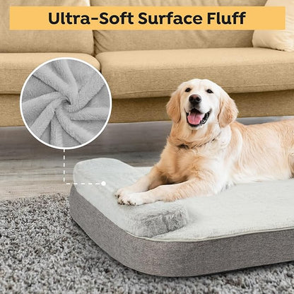 Veehoo Orthopedic Dog Bed for Medium Large Sized Dogs 60 lbs,