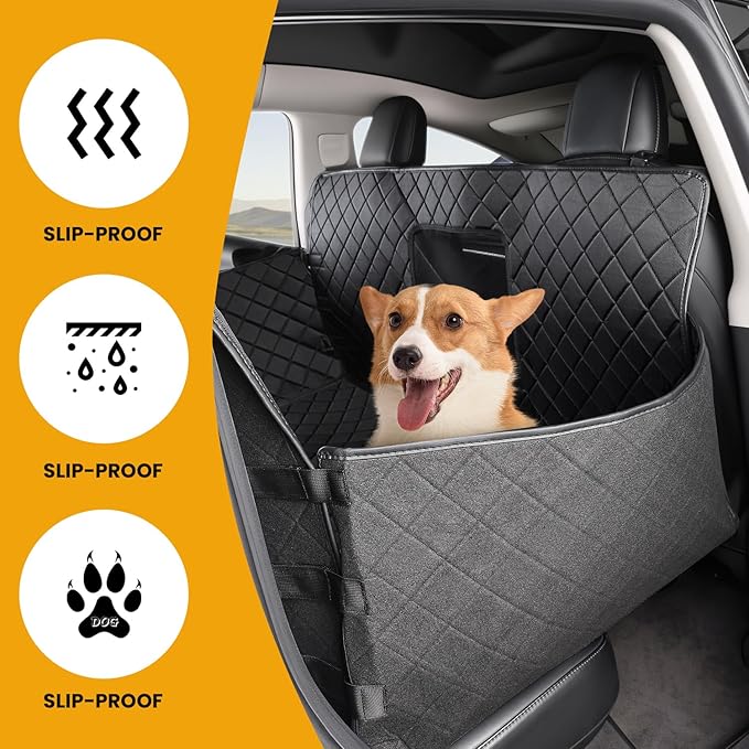 Topfit for Tesla Model Y Dog Car Seat 2nd Row 2019-2024