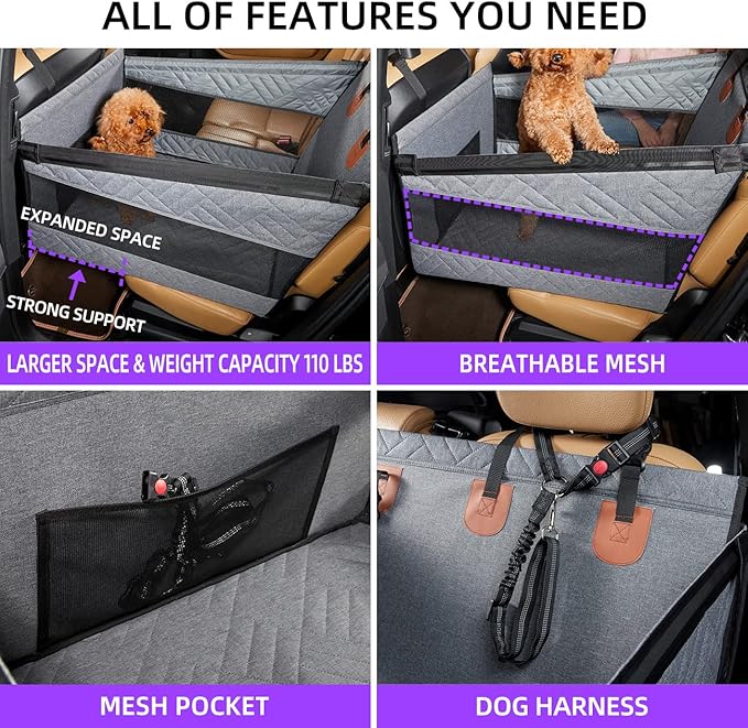 Dog Car Seat for Medium Dogs