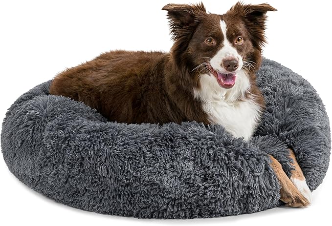 PetAmi Calming Dog Bed for Small Medium Dog Cat 45 lbs, 30 inch,