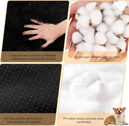 Dog Bed Calming Dog Beds for Small Medium Large Dogs Bed(20"/27"/35") (Medium,