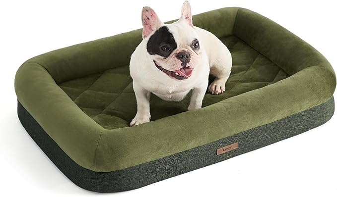 Lesure Memory Foam Dog Bed