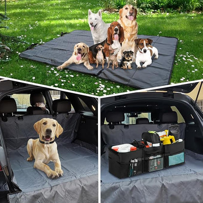 SUV Cargo Liner for Dogs Trunk Cover (80" L 51.6" W)