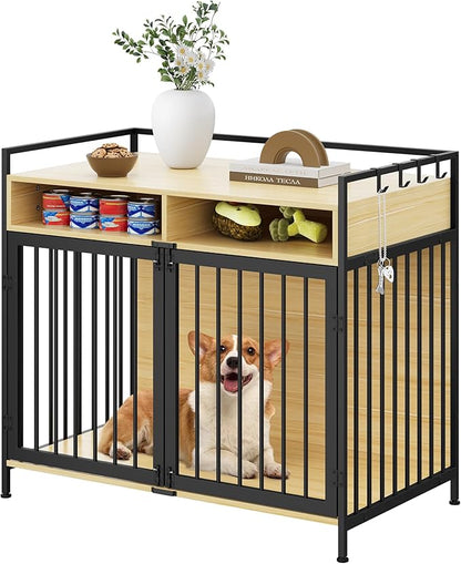 YITAHOME Large Dog Crate 41" Heavy 2 Drawers