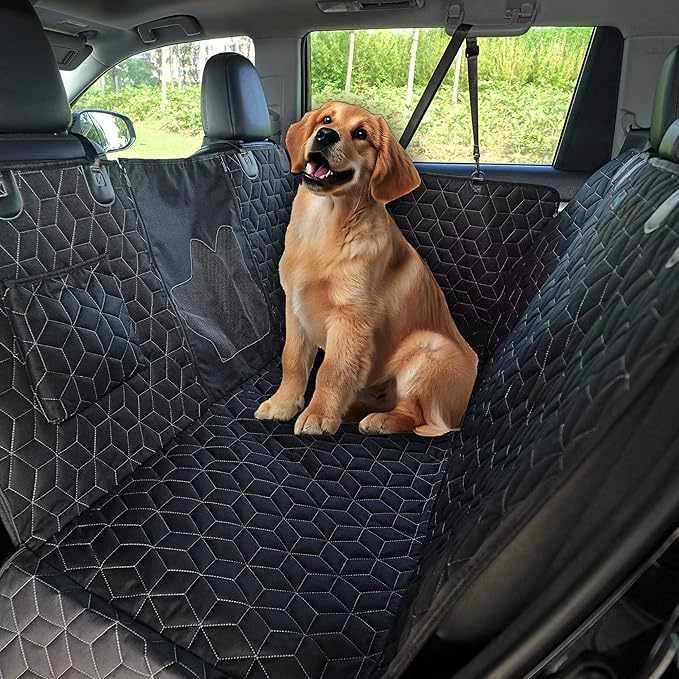 Dog Seat Covers for SUV Back Seat 100%Waterproof Dog SUV,600D Heavy