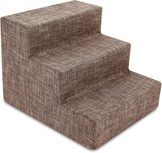 Best Pet Supplies Dog Stairs for Small Dogs & Cats 3-Step