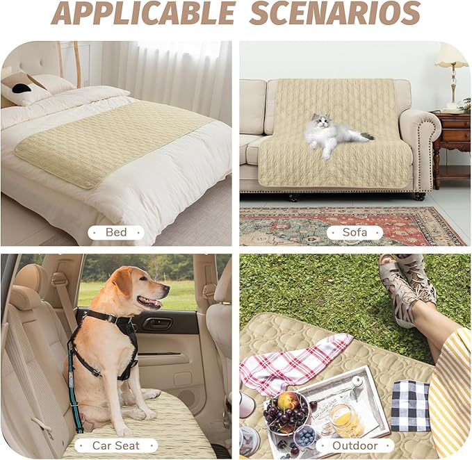 RBSC Home Waterproof Sofa Cover Dog Bed Cover