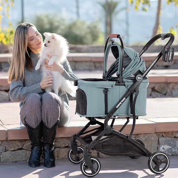 T3 Pet Stroller 3 in 1 Dog Cat Stroller for Small Medium Dogs Cats