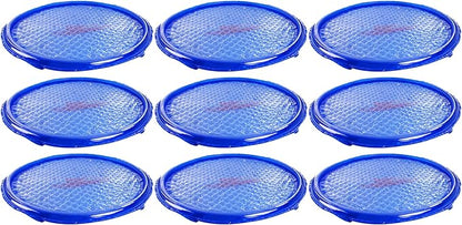 Solar Sun Rings UV Resistant Above Ground Inground Swimming Pool Hot Tub Spa Heating Accessory Circular Heater Solar Cover (9 Pack)