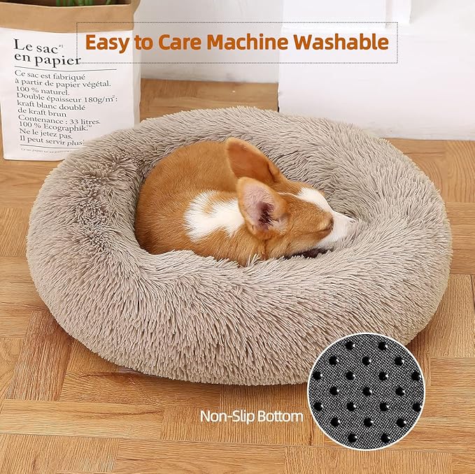 Donut Dog Beds for Medium Dogs