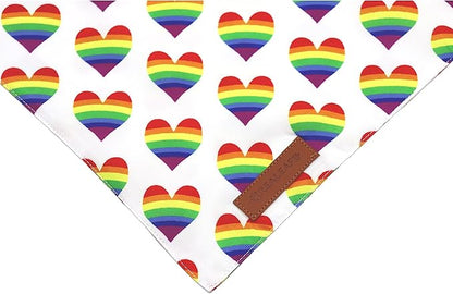 Realeaf Rainbow Dog Bandanas 2 Pack