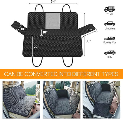 Dog Car Seat Cover Waterproof Dog Car Seat