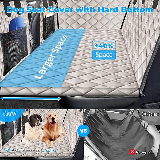 URPOWER XL Dog Back Seat Extender for Crew Cab Truck F150 / 1500/ Tundra