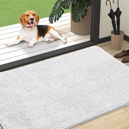 OLANLY Dog Door Mat for Muddy Paws 47x32