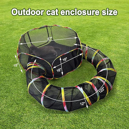 CLKHOWL Outdoor Cat Enclosure