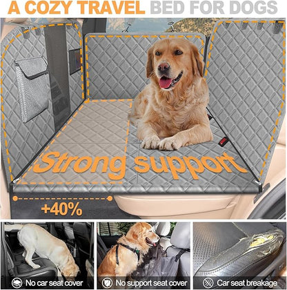 Back Seat Extender for Dogs Hard Bottom